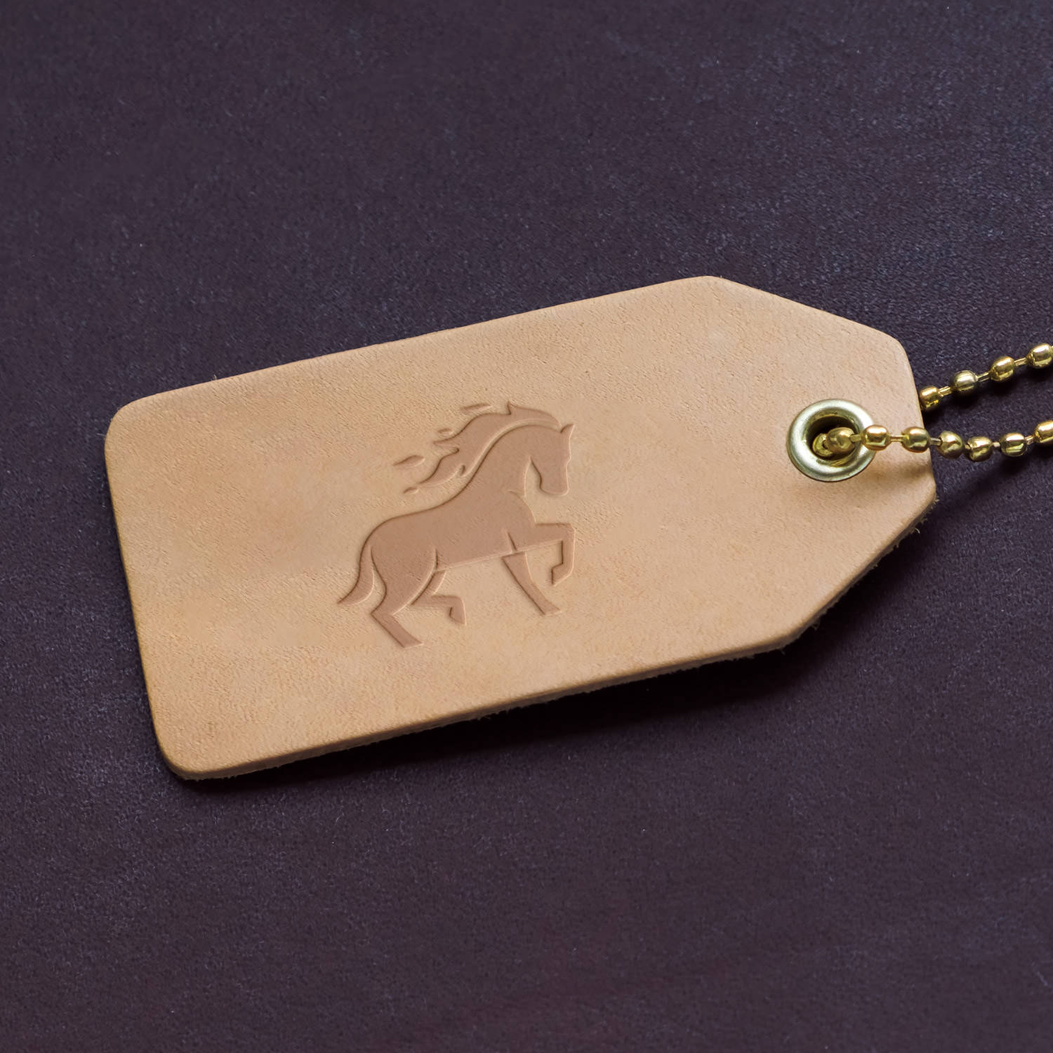Fire Horse Delrin Leather Stamp