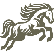 Wild Horse Delrin Leather Stamp
