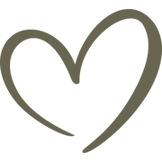Calligraphic Heart Delrin Leather Stamp