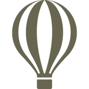 Hot Air Balloon Delrin Leather Stamp