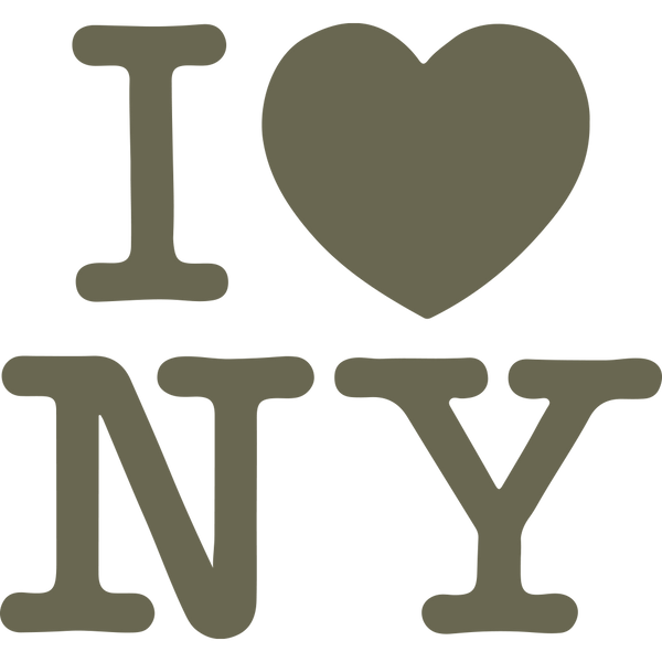 I Love New York Delrin Leather Stamp