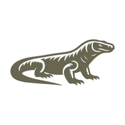 Komodo Dragon Delrin Leather Stamp
