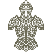 Medieval Knight Armor Delrin Leather Stamp