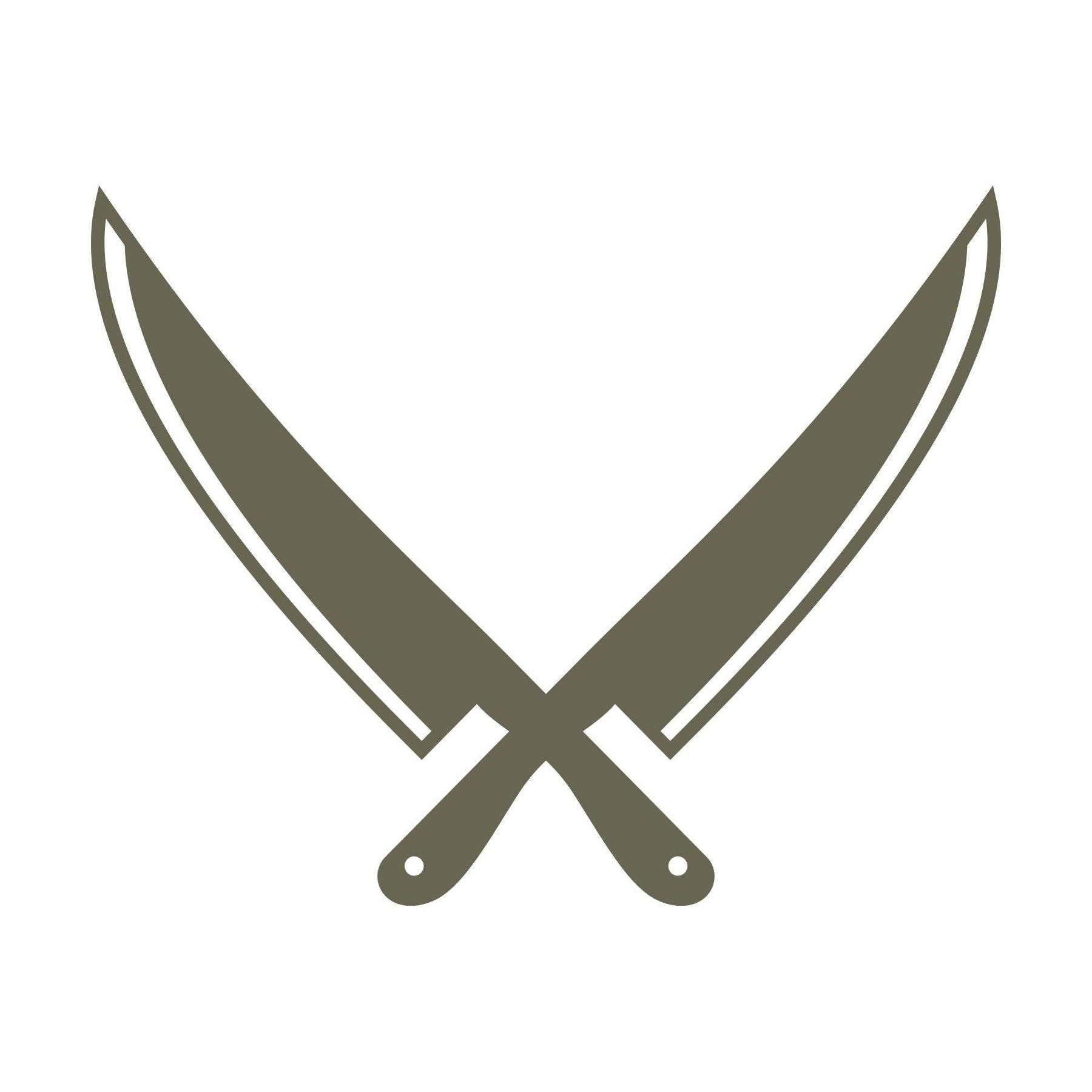 Chef Knives Delrin Leather Stamp