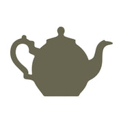 Tea Kettle Delrin Leather Stamp