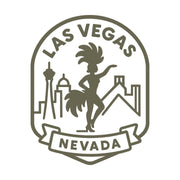 Las Vegas Nevada Badge Delrin Leather Stamp