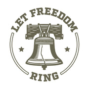 Let Freedom Ring Liberty Bell Delrin Leather Stamp