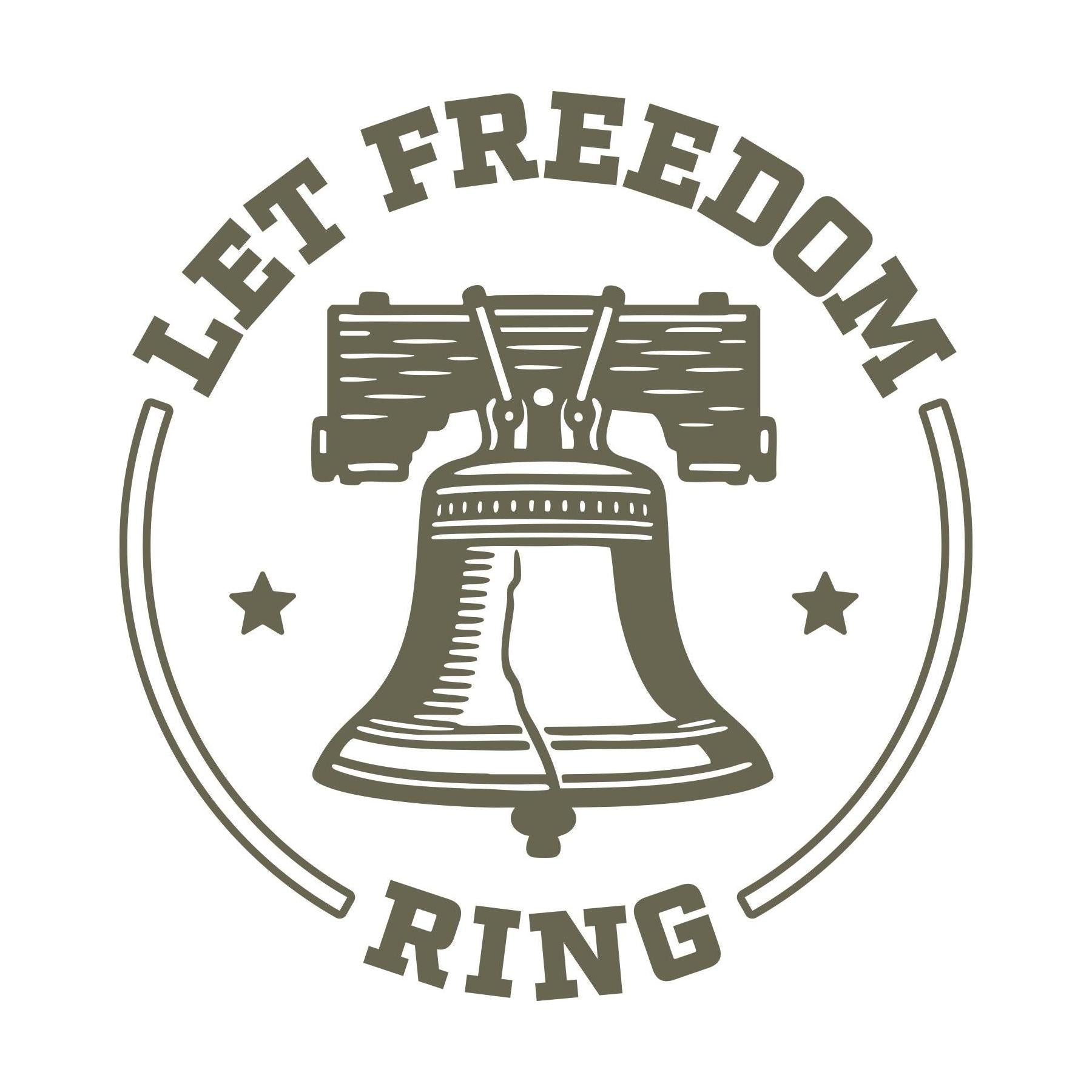 Let Freedom Ring Liberty Bell Delrin Leather Stamp