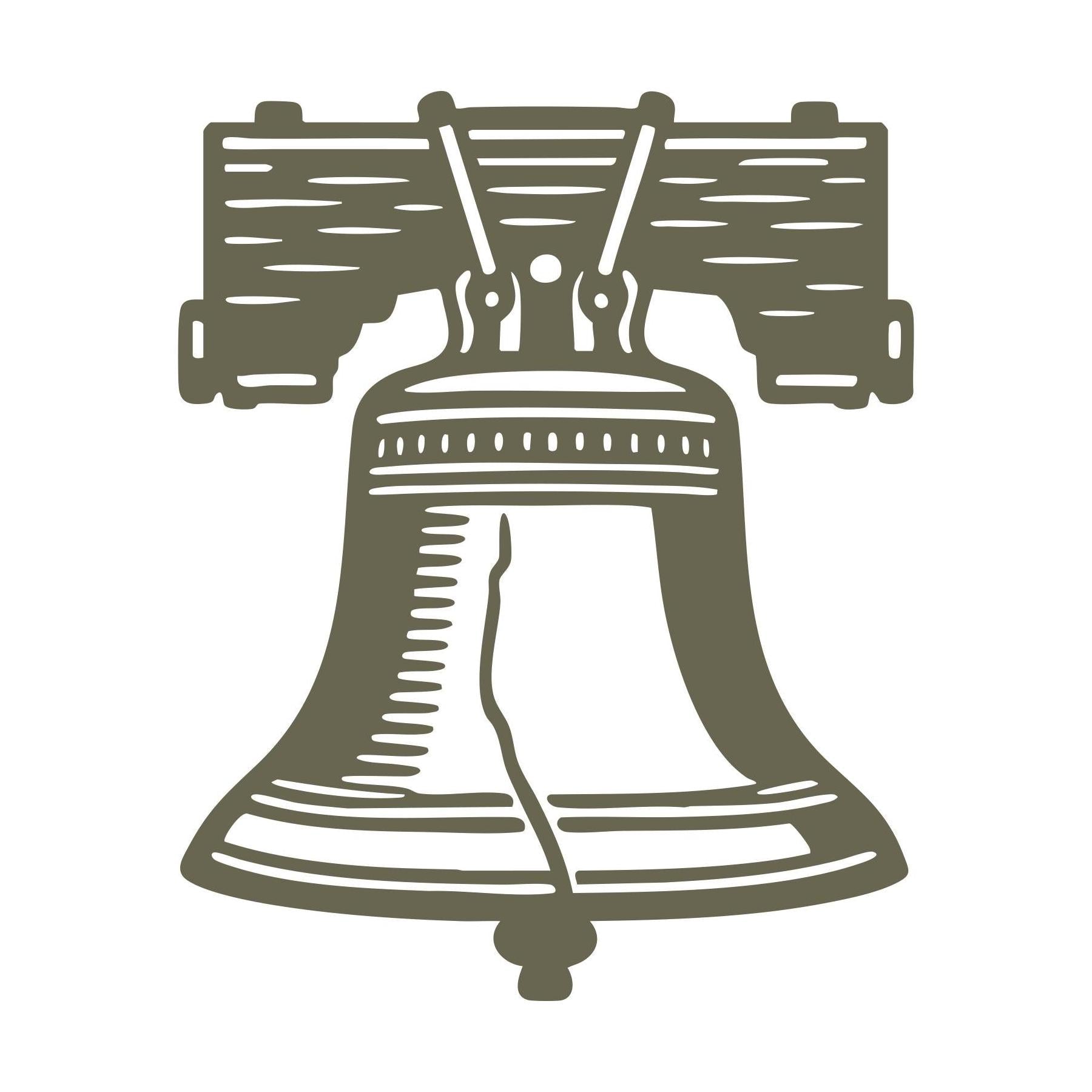 Liberty Bell Delrin Leather Stamp