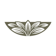 Decorative Leaf Border Delrin Leather Stamp