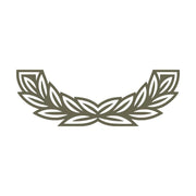 Leafy Wreath Arch Delrin Leather Stamp