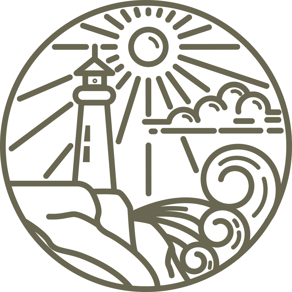 Lighthouse Delrin Leather Stamp
