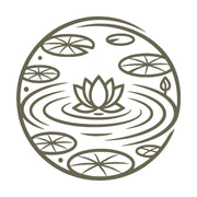 Floating Lily Pads Delrin Leather Stamp