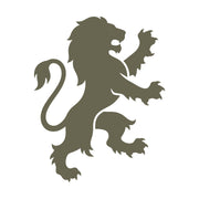 Heraldic Lion Delrin Leather Stamp