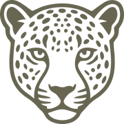 Leopard Head Delrin Leather Stamp