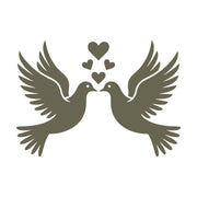 Love Birds Delrin Leather Stamp