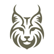 Lynx Face Delrin Leather Stamp