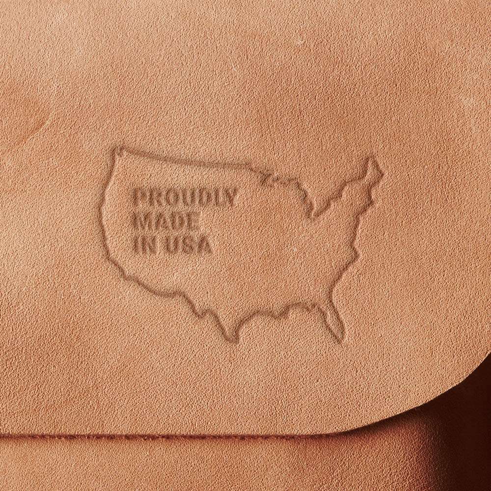 Proudly Made in USA Delrin Leather Stamp