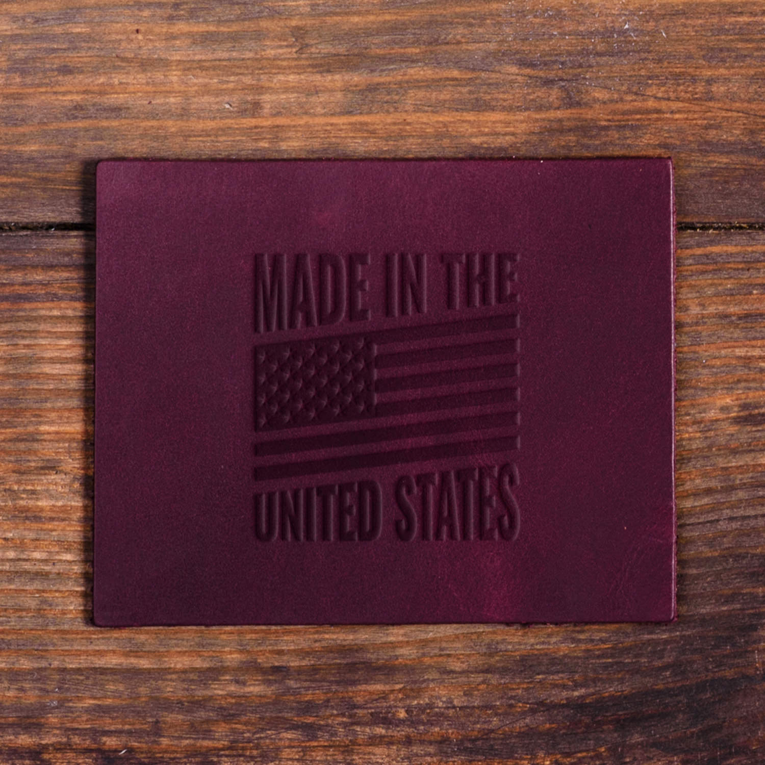 Made in USA Delrin Leather Stamp