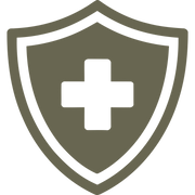 Medical Shield Delrin Leather Stamp