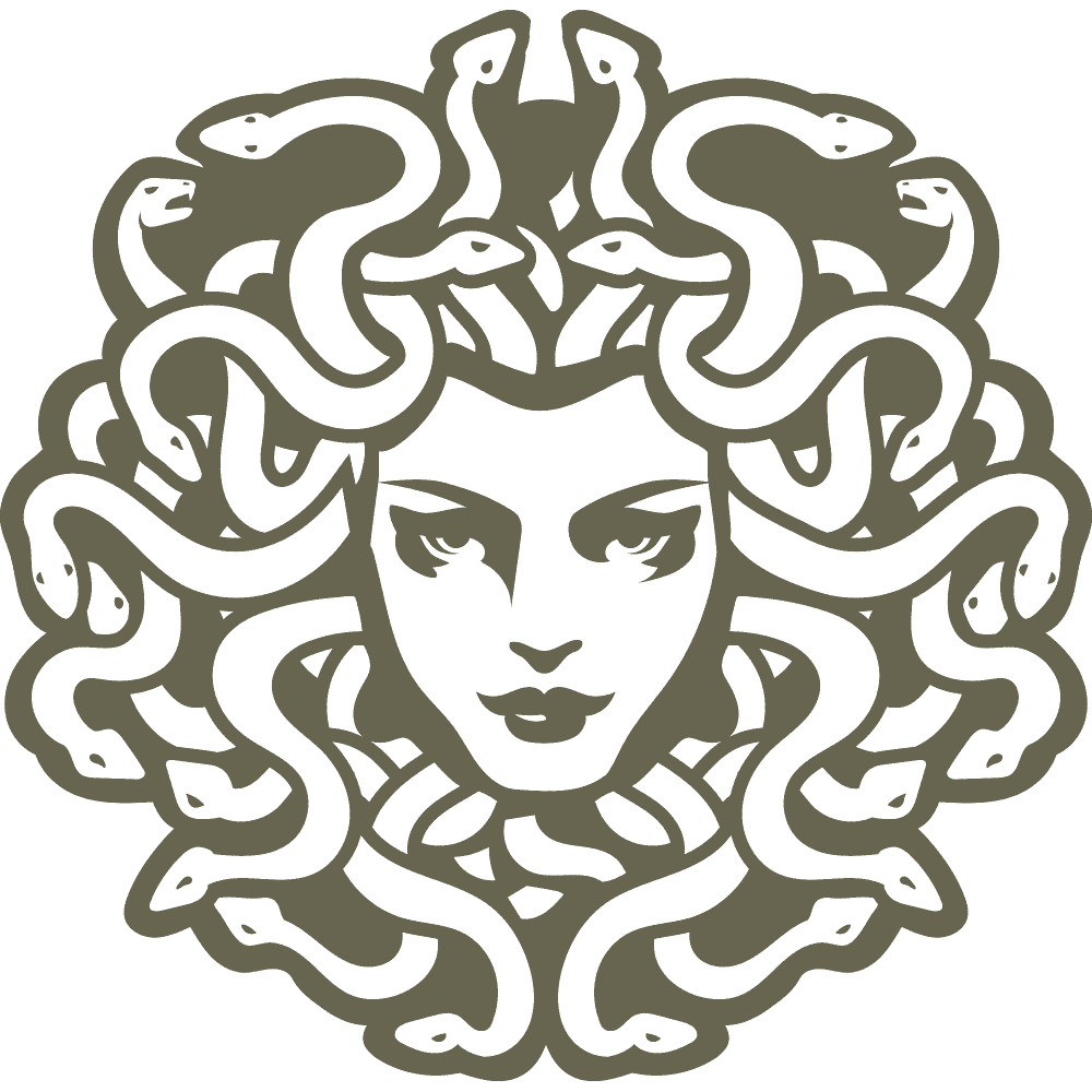 Medusa Delrin Leather Stamp