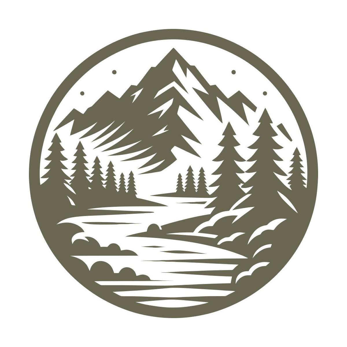 Mountain Creek Delrin Leather Stamp