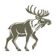 Moose Delrin Leather Stamp