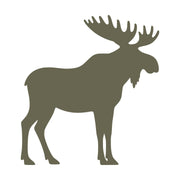 Moose Delrin Leather Stamp