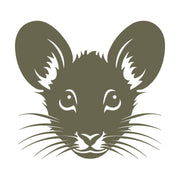 Mouse Delrin Leather Stamp