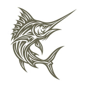 Marlin Fish Delrin Leather Stamp