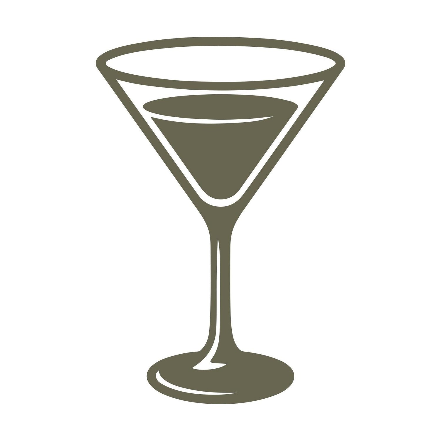 Martini Delrin Leather Stamp
