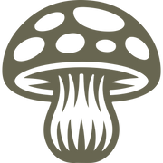 Mushroom Delrin Leather Stamp