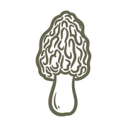 Morel Mushroom Delrin Leather Stamp