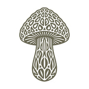 Morel Mushroom Delrin Leather Stamp