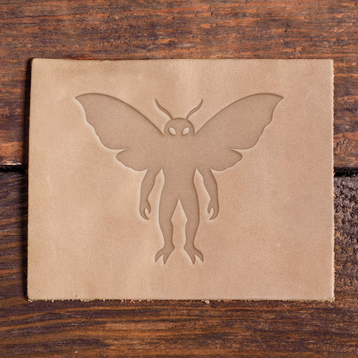 Mothman Delrin Leather Stamp