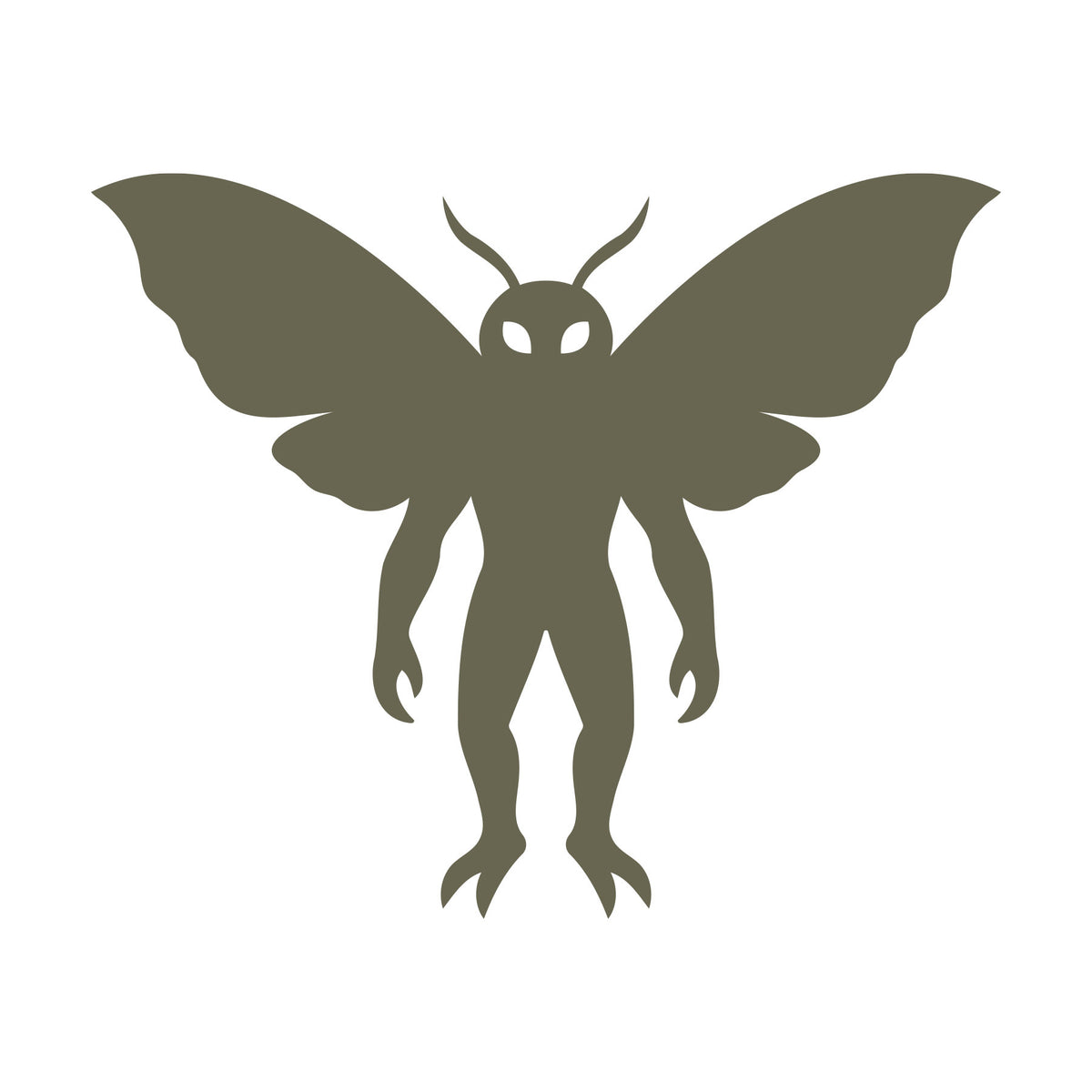 Mothman Delrin Leather Stamp