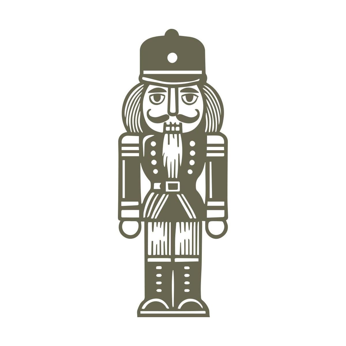 Nutcracker Soldier Delrin Leather Stamp