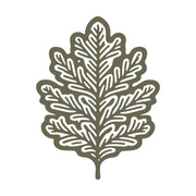 Ornate oak leaf design with intricate detailing, perfect for nature-themed leathercraft projects.
