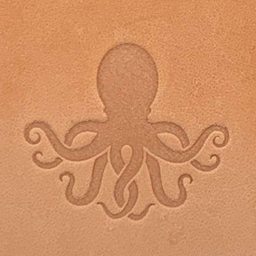 Octopus Delrin Leather Stamp