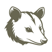 Opossum Head Delrin Leather Stamp