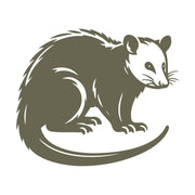 Opossum Delrin Leather Stamp