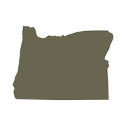 Oregon State Shape Delrin Leather Stamp