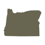 Oregon State Shape Delrin Leather Stamp