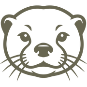 Otter Head Delrin Leather Stamp