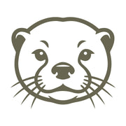 Otter Head Delrin Leather Stamp