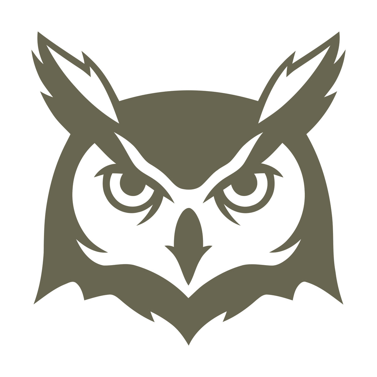 Owl Head Delrin Leather Stamp
