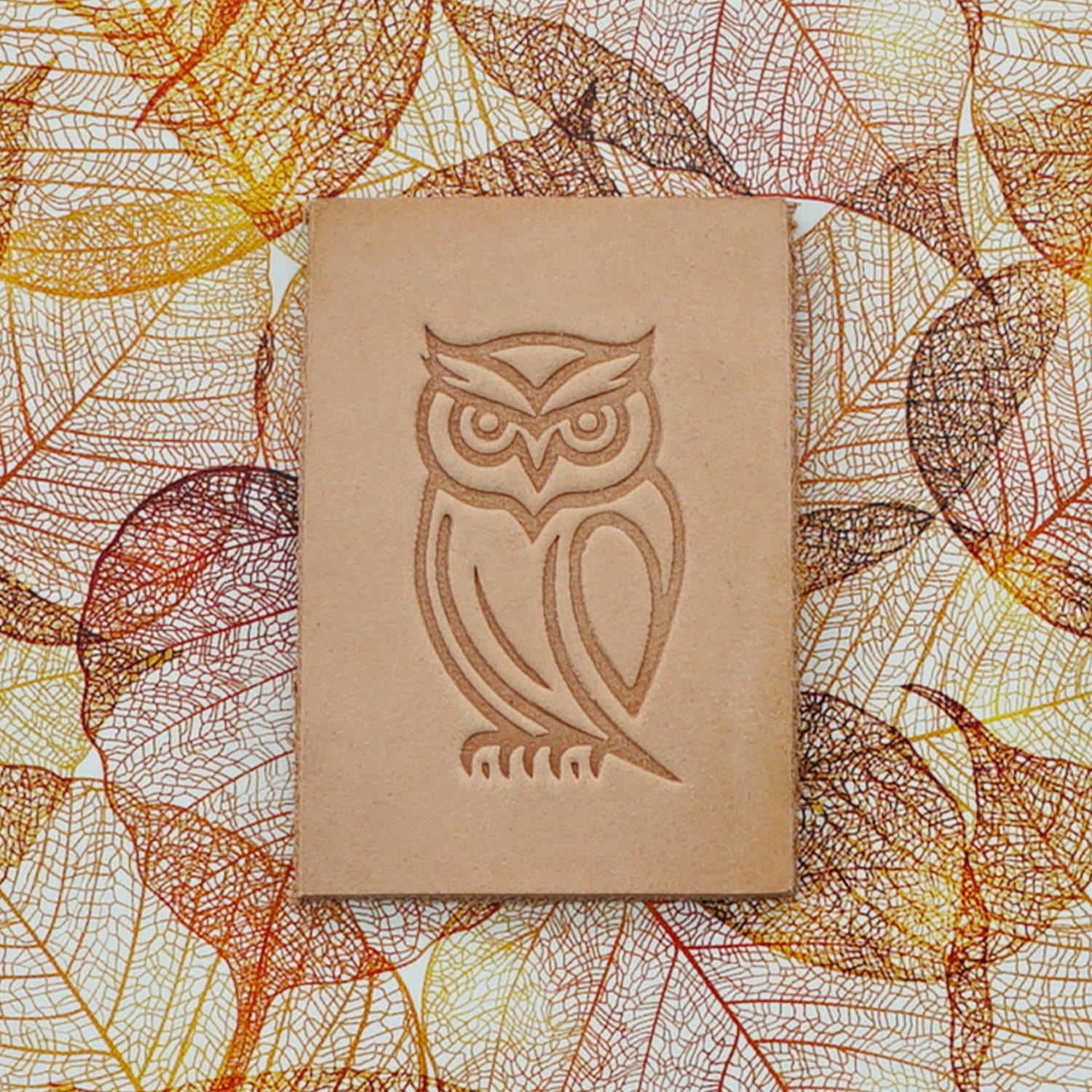 Owl Delrin Leather Stamp