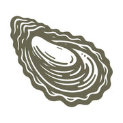 Oyster Shell Delrin Leather Stamp