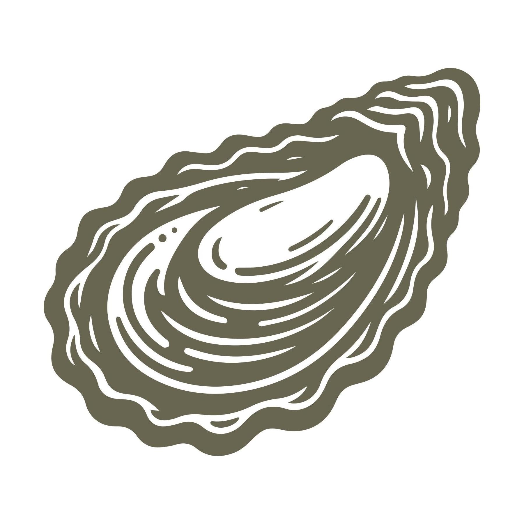 Oyster Shell Delrin Leather Stamp