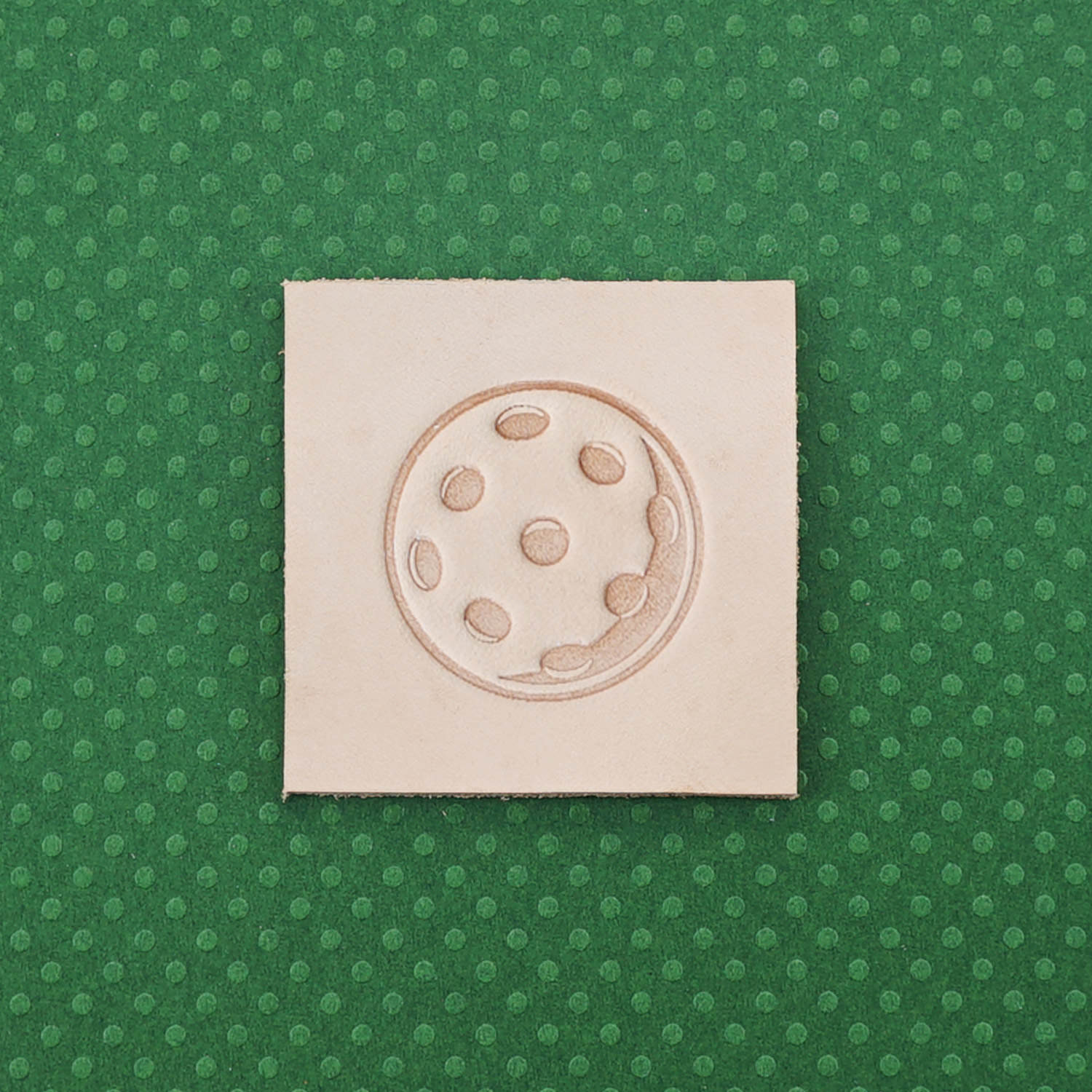 Pickleball Delrin Leather Stamp